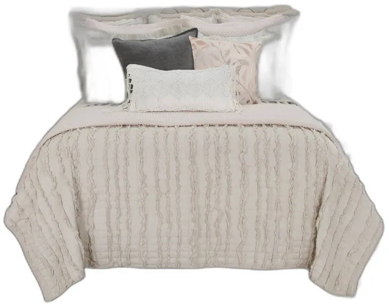 Light King 100% Cotton 300 Thread Count Machine Washable Down Alternative Comforter Photo 1