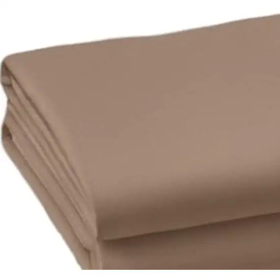 Set of Two Light Brown Cotton Queen Pillowcases Photo 3