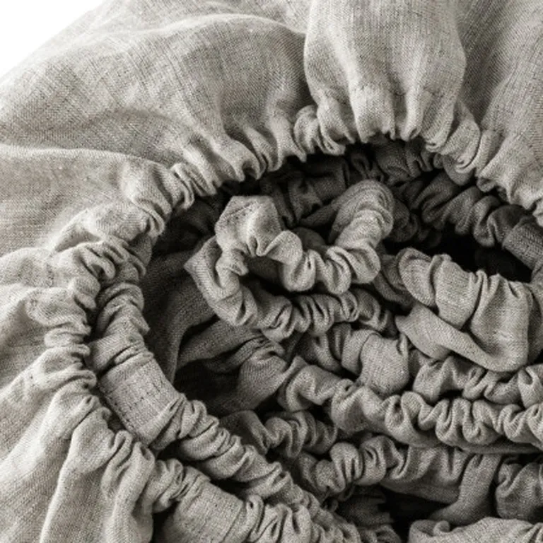 Linen Fitted sheet Photo 3