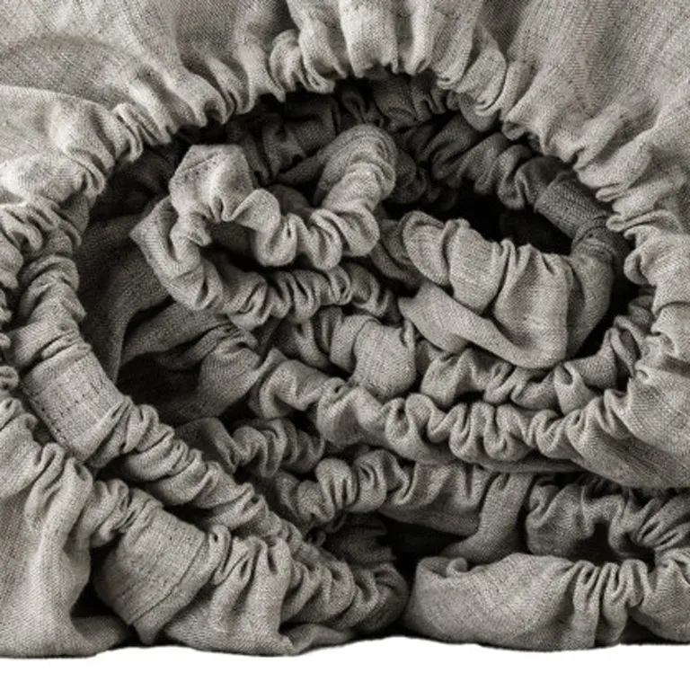Linen Fitted sheet Photo 4