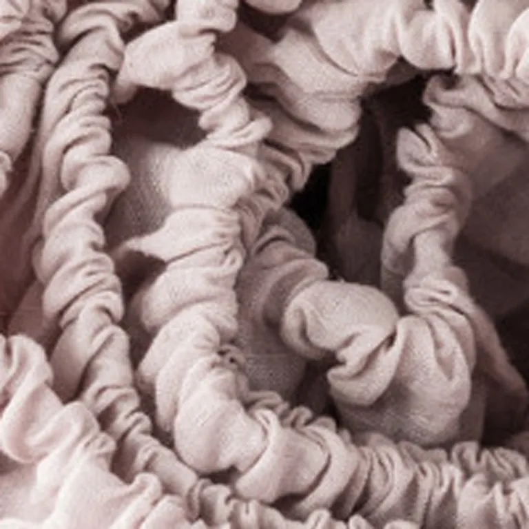 Light Pink Linen California King Fitted Sheet Photo 3