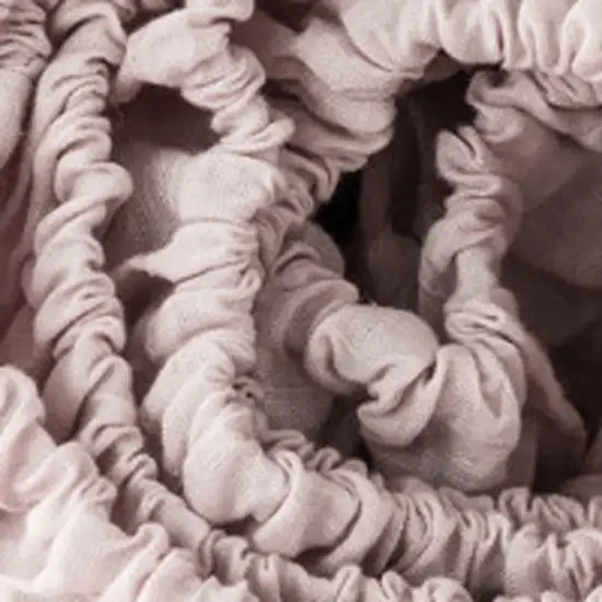 Light Pink Linen Full Double Fitted sheet Photo 2