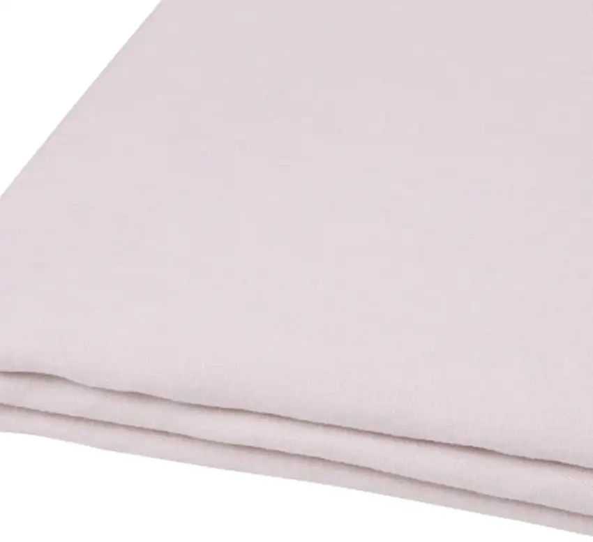 Light Pink Linen Full Double Flat Sheet Photo 3