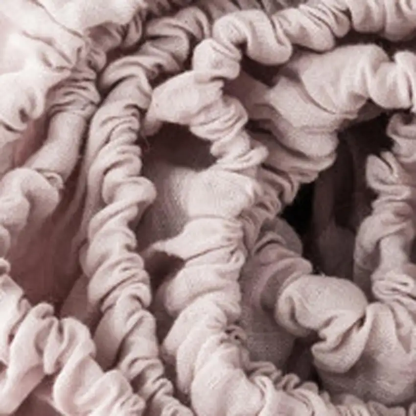 Light Pink Linen King Fitted Sheet Photo 4