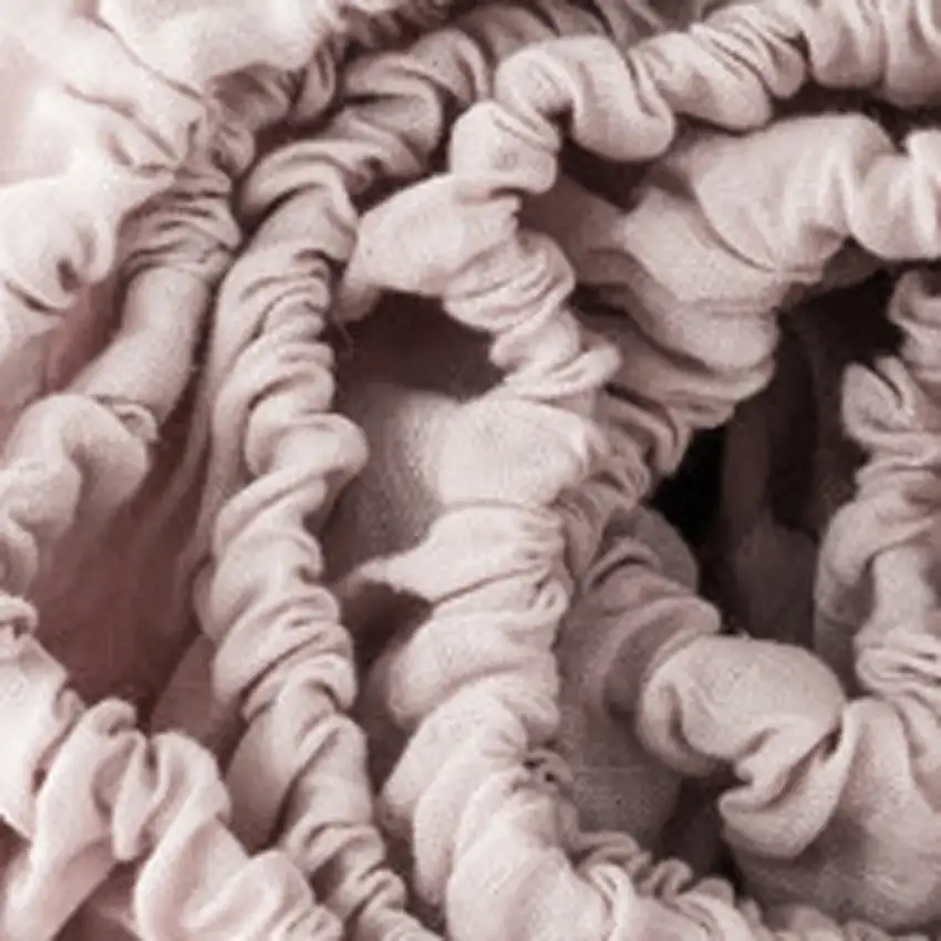 Light Pink Linen King Fitted Sheet Photo 3