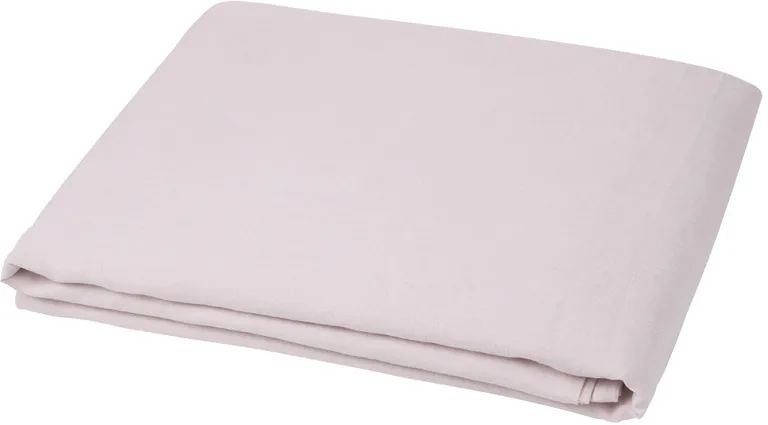 Light Pink Linen King Flat Sheet Photo 1