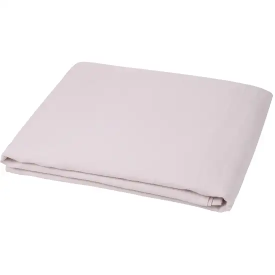 Light Pink Linen King Flat Sheet Photo 1
