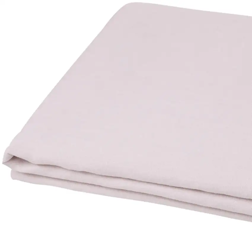 Light Pink Linen King Flat Sheet Photo 4