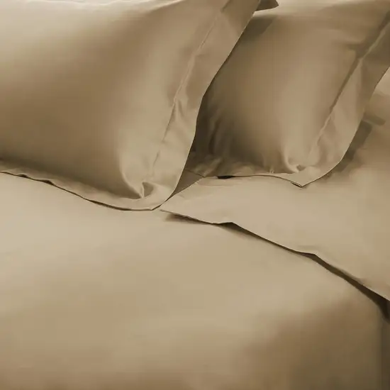 Linen  Cotton Blend 650 Thread Count Washable Duvet Cover Set Photo 2