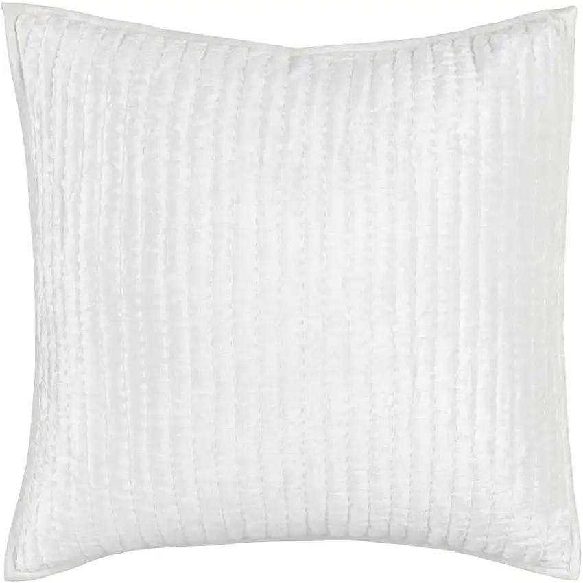 Lipa 26 Inch Square Classic Handmade Euro Pillow Sham, Rayon Velvet Photo 1