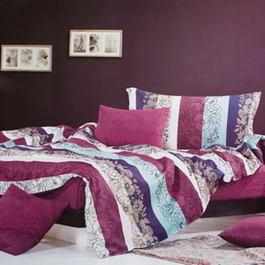 Love in the Rhine -  100% Cotton 3PC Comforter Cover/Duvet Cover Combo (Twin Size) Photo 2