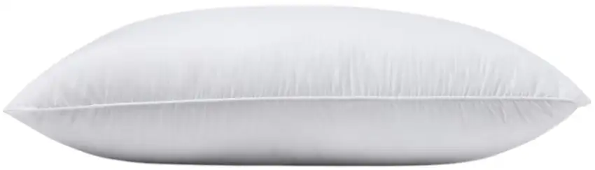 100% Cotton Lux Sateen Down Alternative Medium King Size Bed Pillow Photo 1