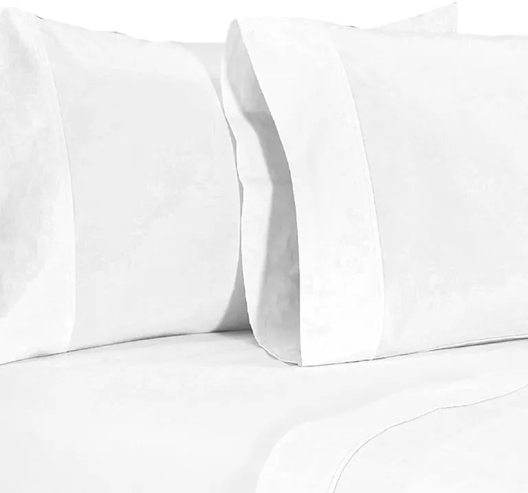 Matt 4 Piece California King Bed Sheet Set, Soft Organic Cotton Photo 2