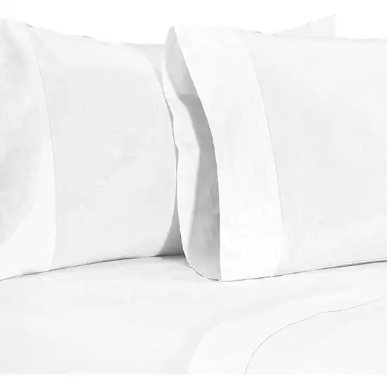 Matt 4 Piece California King Bed Sheet Set, Soft Organic Cotton Photo 2