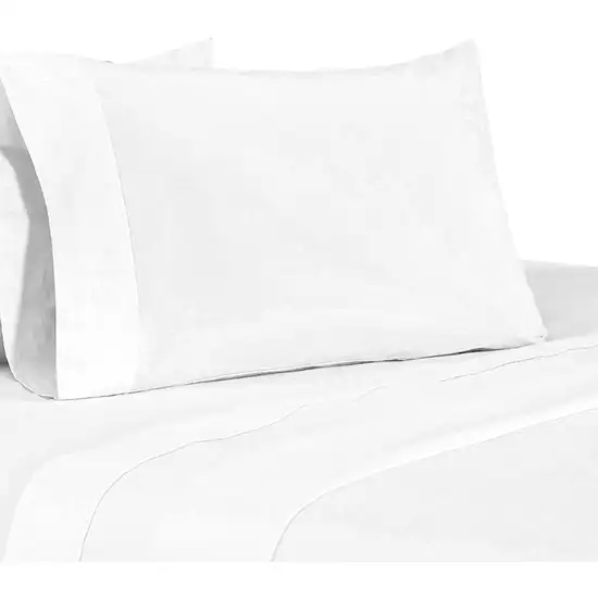 Matt 4 Piece California King Bed Sheet Set, Soft Organic Cotton Photo 3