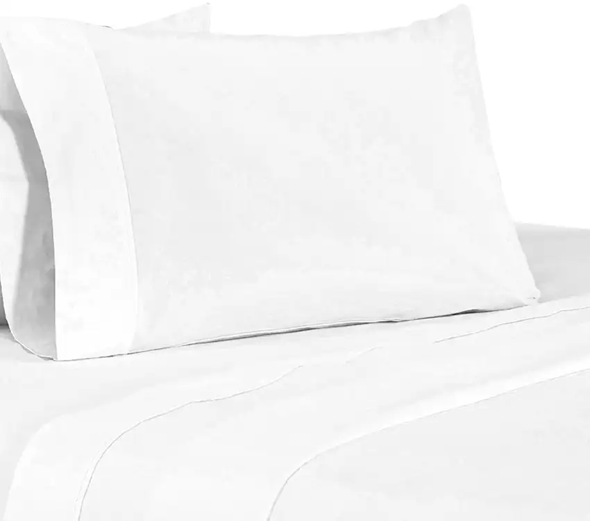 Matt 4 Piece Queen Bed Sheet Set, Soft Organic Cotton Photo 3