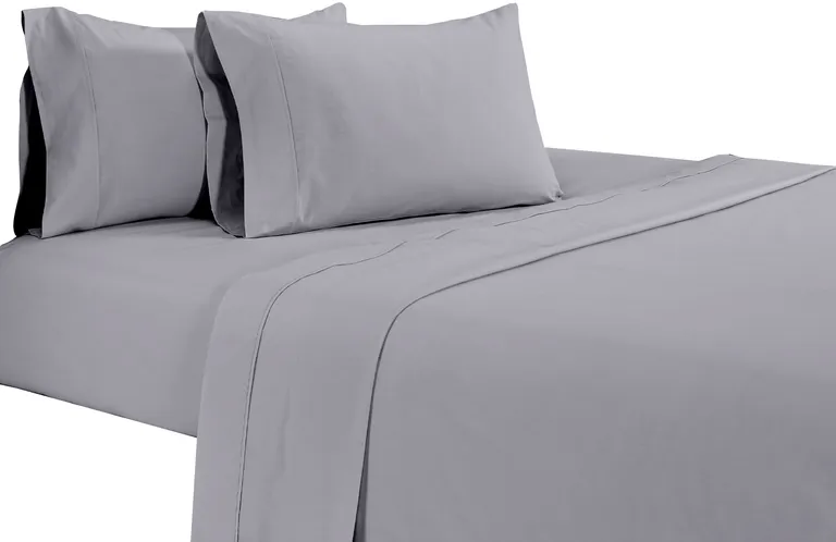 Matt 4 Piece Queen Bed Sheet Set, Soft Organic Cotton Photo 1