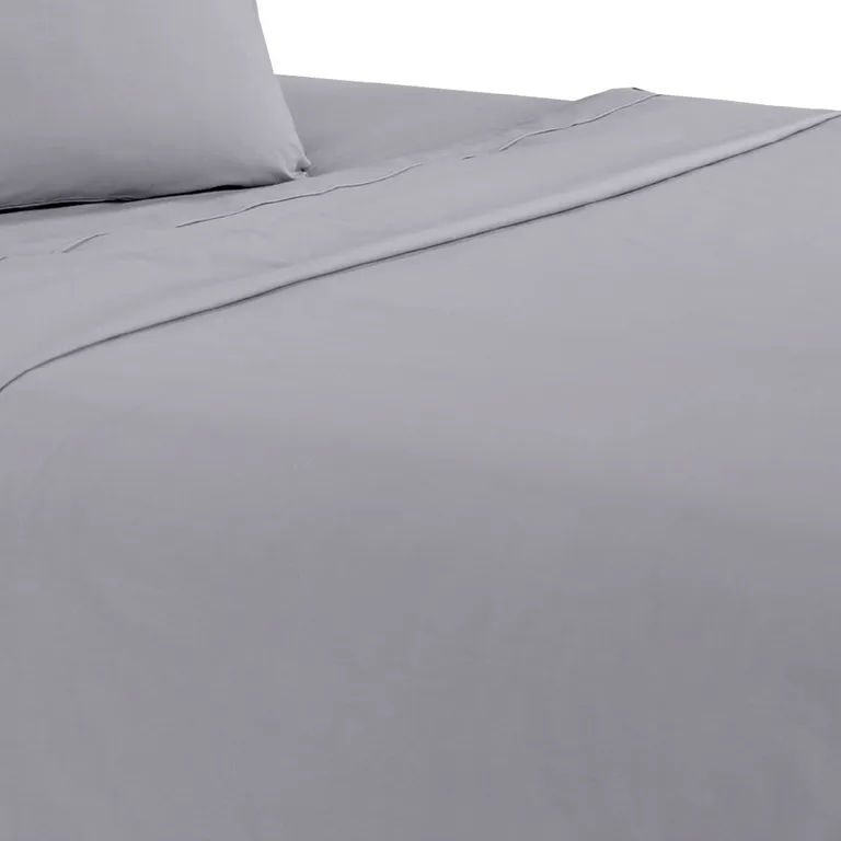 Matt 4 Piece Queen Bed Sheet Set, Soft Organic Cotton Photo 4