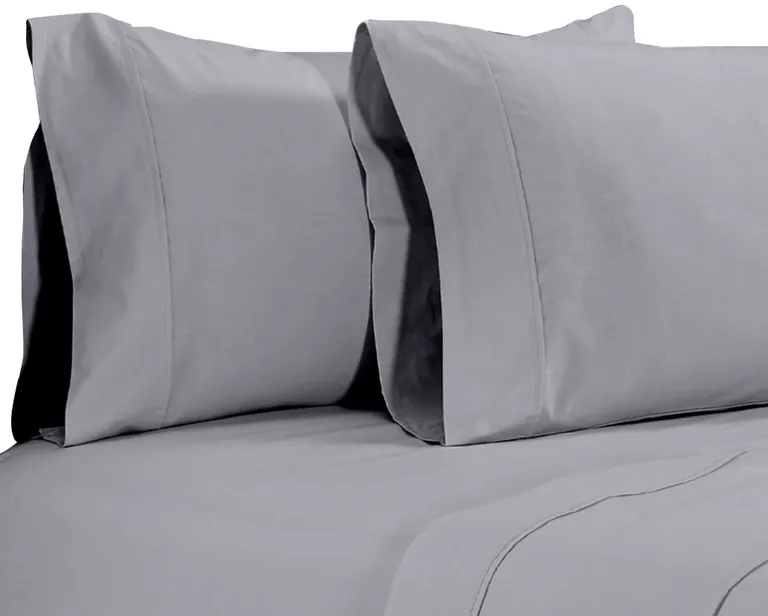 Matt 4 Piece Queen Bed Sheet Set, Soft Organic Cotton Photo 2