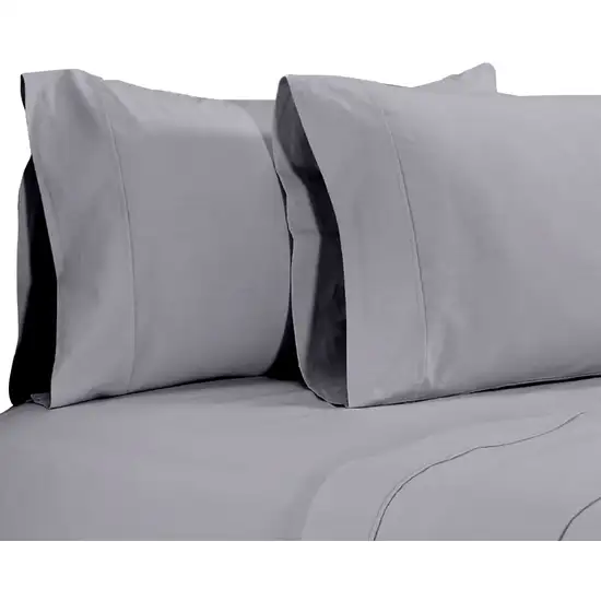 Matt 4 Piece Queen Bed Sheet Set, Soft Organic Cotton Photo 2