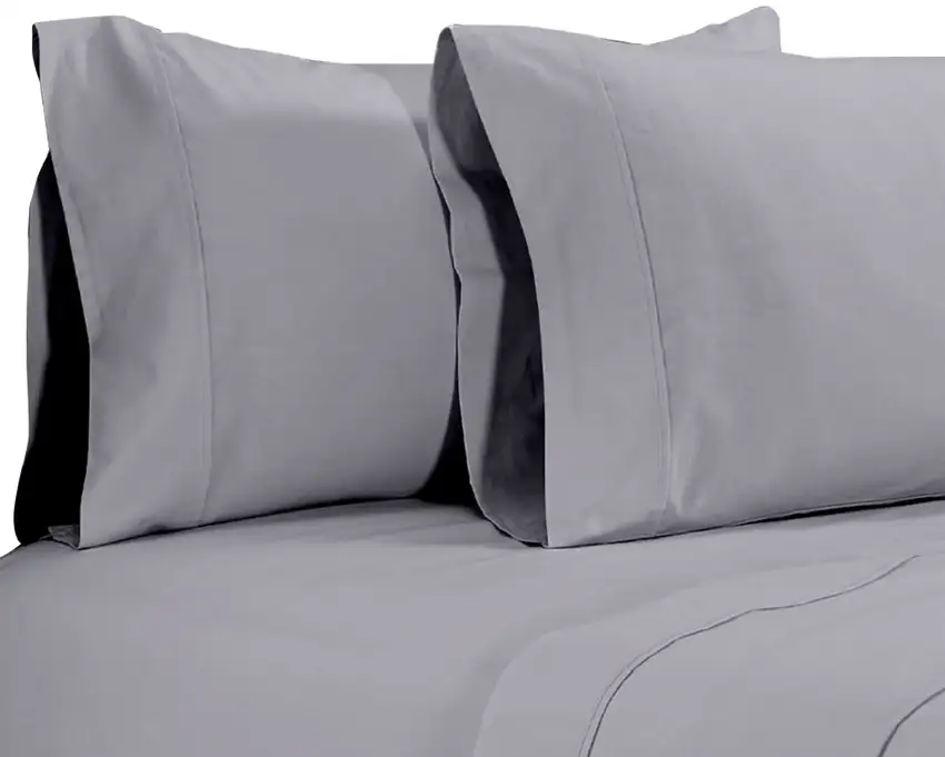 Matt 4 Piece Queen Bed Sheet Set, Soft Organic Cotton Photo 2