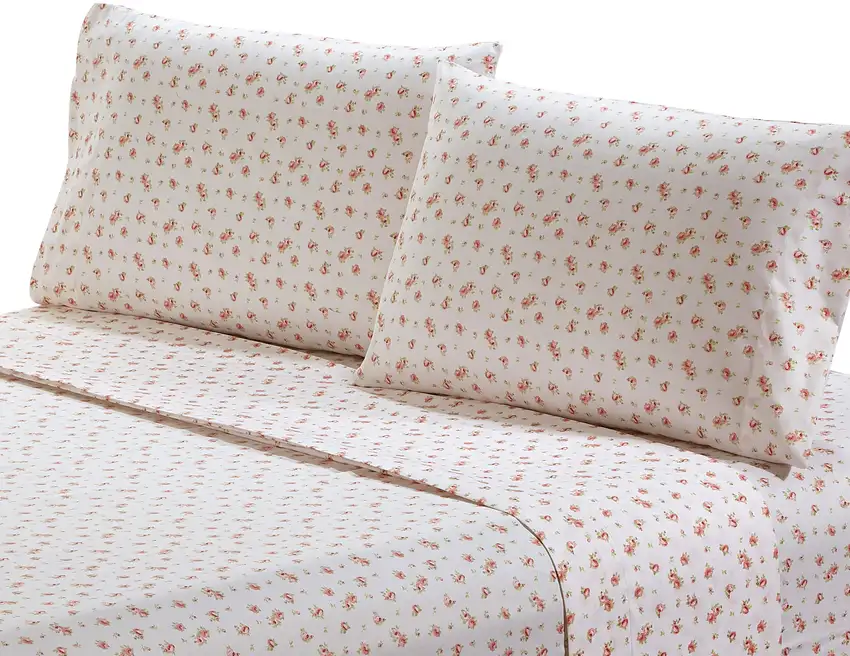 Melun 4 Piece Full Size Sheet Set with Rose Sketch The Urban Port Photo 4