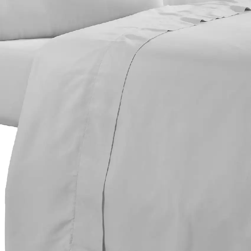Minka 6 Piece Full Bed Sheet Set, Soft Antimicrobial Microfiber, Gray Photo 4