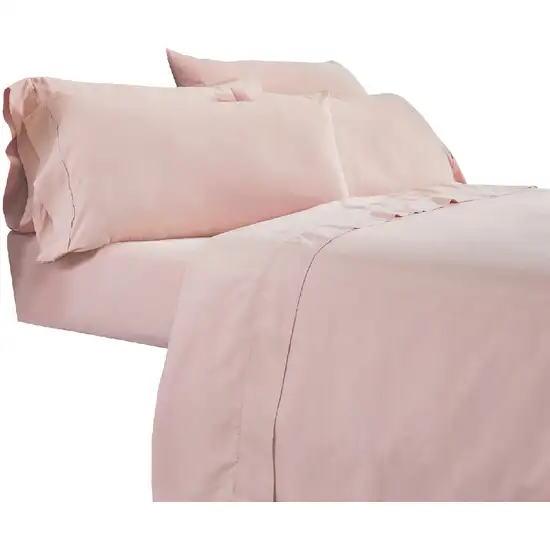 Minka 6 Piece King Bed Sheet Set, Soft Antimicrobial Microfiber Photo 1