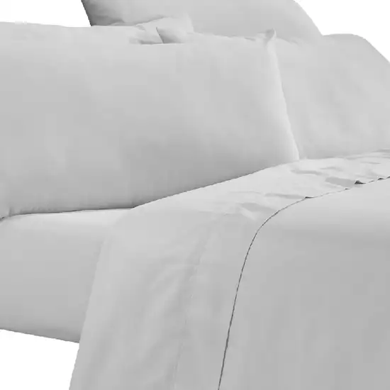 Minka 4 Piece Twin Bed Sheet Set, Soft Antimicrobial Microfiber Photo 3