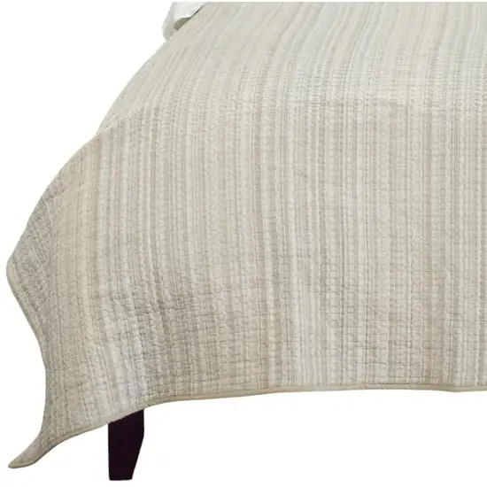 Multi- Earth Tones Queen 100% Cotton 300 Thread Count Machine Washable Down Alternative Comforter Photo 3