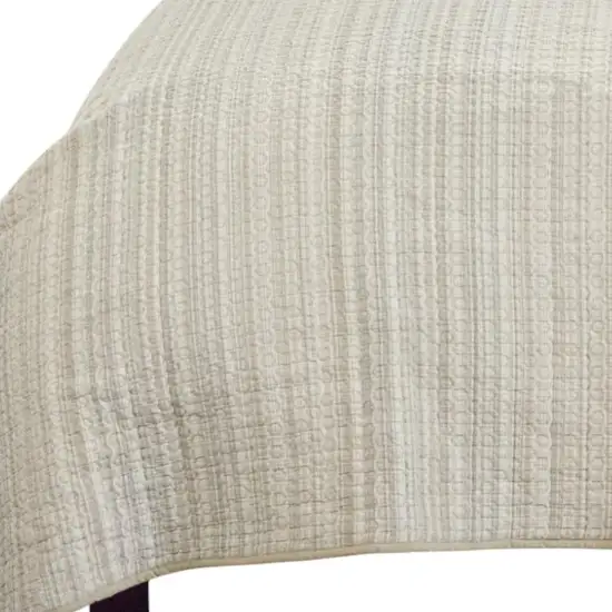 Multi- Earth Tones Queen 100% Cotton 300 Thread Count Machine Washable Down Alternative Comforter Photo 2