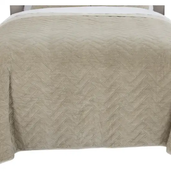 Natural King 100% Cotton 300 Thread Count Dry Clean Only Down Alternative Comforter Photo 3