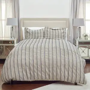 Photo of King Linen 300 Thread Count Dry Clean Only Duvet Cover