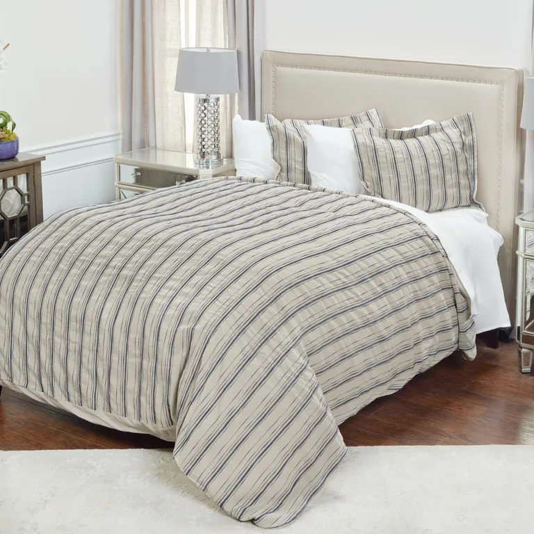 King Linen 300 Thread Count Dry Clean Only Duvet Cover Photo 4
