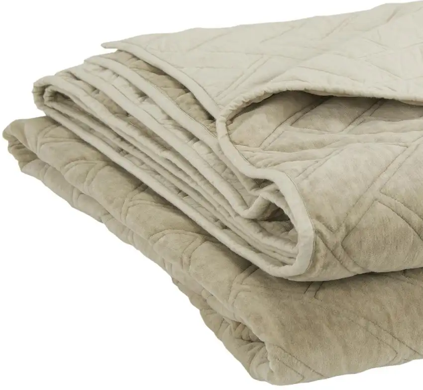 Natural Queen 100% Cotton 300 Thread Count Dry Clean Only Down Alternative Comforter Photo 4