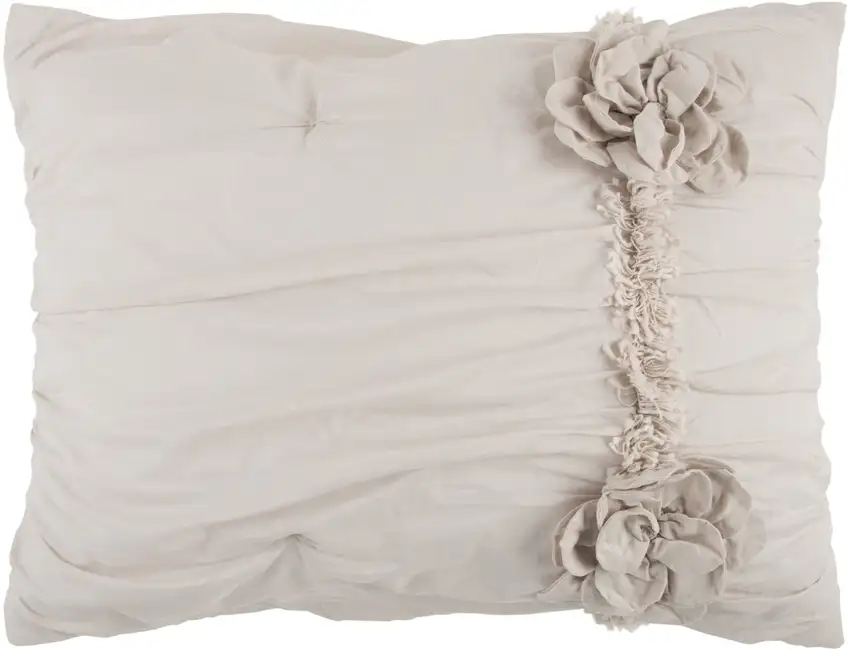 Natural Queen 100% Cotton 300 Thread Count Machine Washable Down Alternative Comforter Photo 1