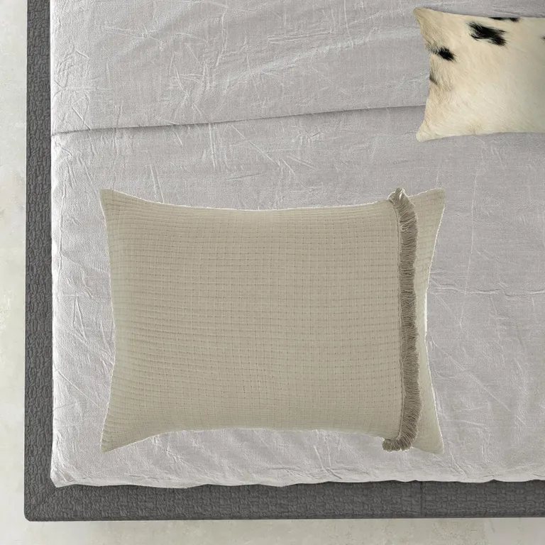 Queen 100% Cotton 300 Thread Count Machine Washable Down Alternative Comforter Photo 3