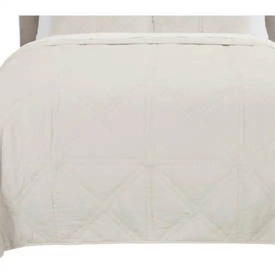 Natural Queen 100% Cotton 300 Thread Count Machine Washable Down Alternative Comforter Photo 4