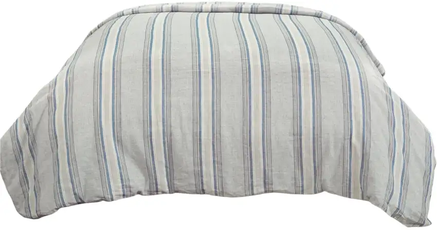 Natural Queen Linen Dry Clean Only Polyester Duvet Cover Photo 2