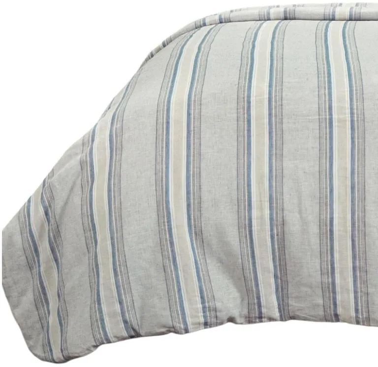 Natural Queen Linen Dry Clean Only Polyester Duvet Cover Photo 4