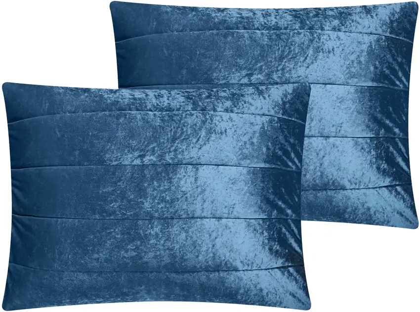 Navy Blue King Polyester 180 Thread Count Washable Down Comforter Set Photo 3