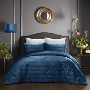 Photo of King Polyester 180 Thread Count Washable Down Comforter Set