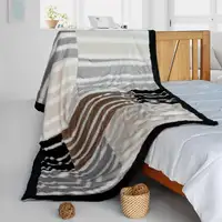Photo of Onitiva - City Of God - Patchwork Throw Blanket (61 by 86.6 inches)