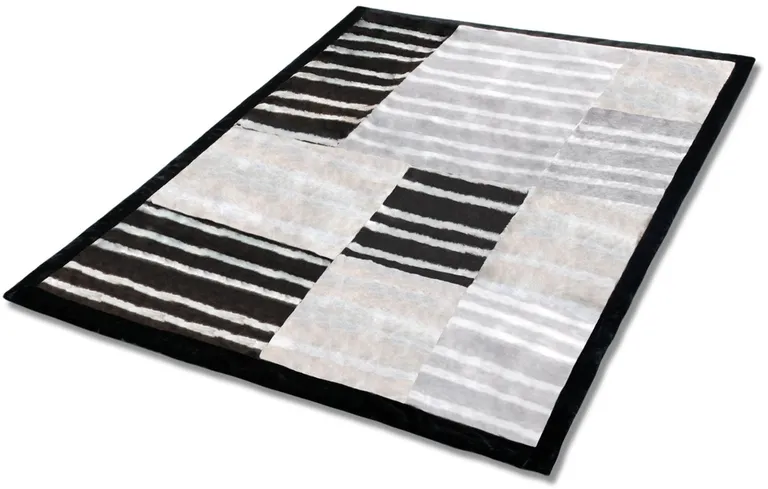 Onitiva - Classic Stripe - Patchwork Throw Blanket (61 by 86.6 inches) Photo 2