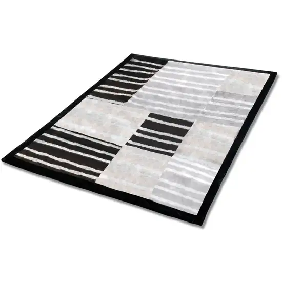 Onitiva - Classic Stripe -  Patchwork Throw Blanket (61 by 86.6 inches) Photo 3