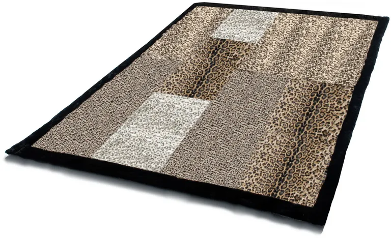 Onitiva - Fanstaty - Animal Style Patchwork Throw Blanket (61 by 86.6 inches) Photo 2