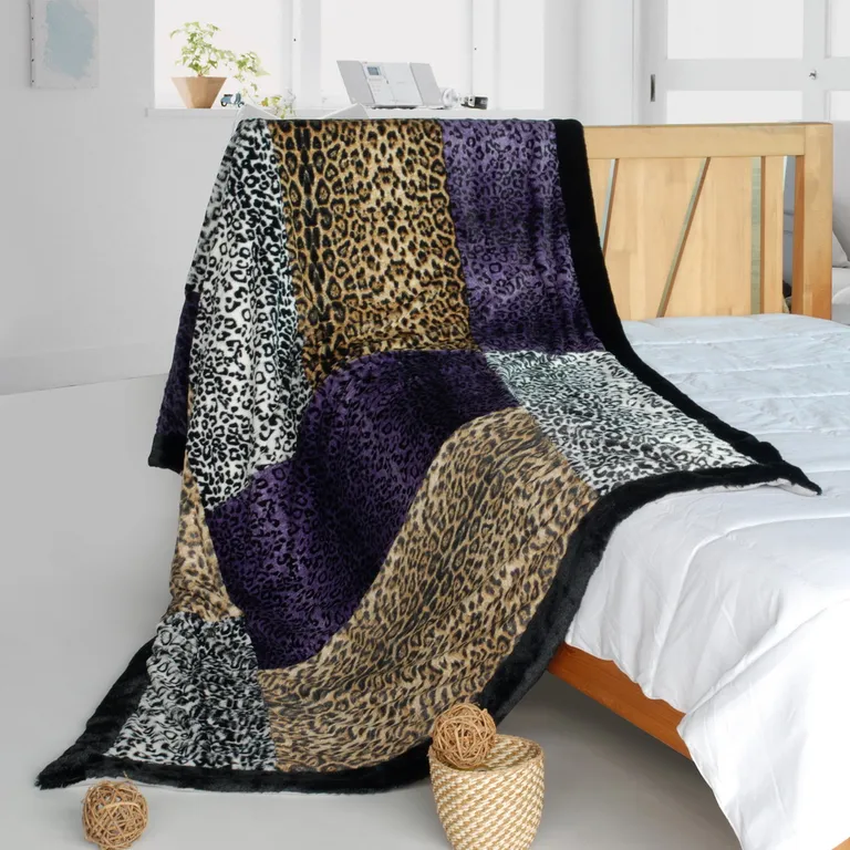 Onitiva - Minimalism - Patchwork Throw Blanket (61 by 86.6 inches) Photo 1