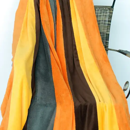 Onitiva - New Hope -  Soft Coral Fleece Patchwork Throw Blanket (59 by 78.7 inches) Photo 1
