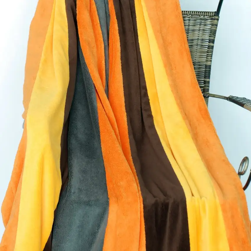 Onitiva - New Hope -  Soft Coral Fleece Patchwork Throw Blanket (59 by 78.7 inches) Photo 1