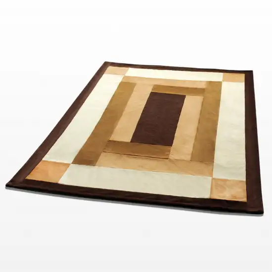 Onitiva - Pastorale -  Soft Coral Fleece Patchwork Throw Blanket (59 by 78.7 inches) Photo 4